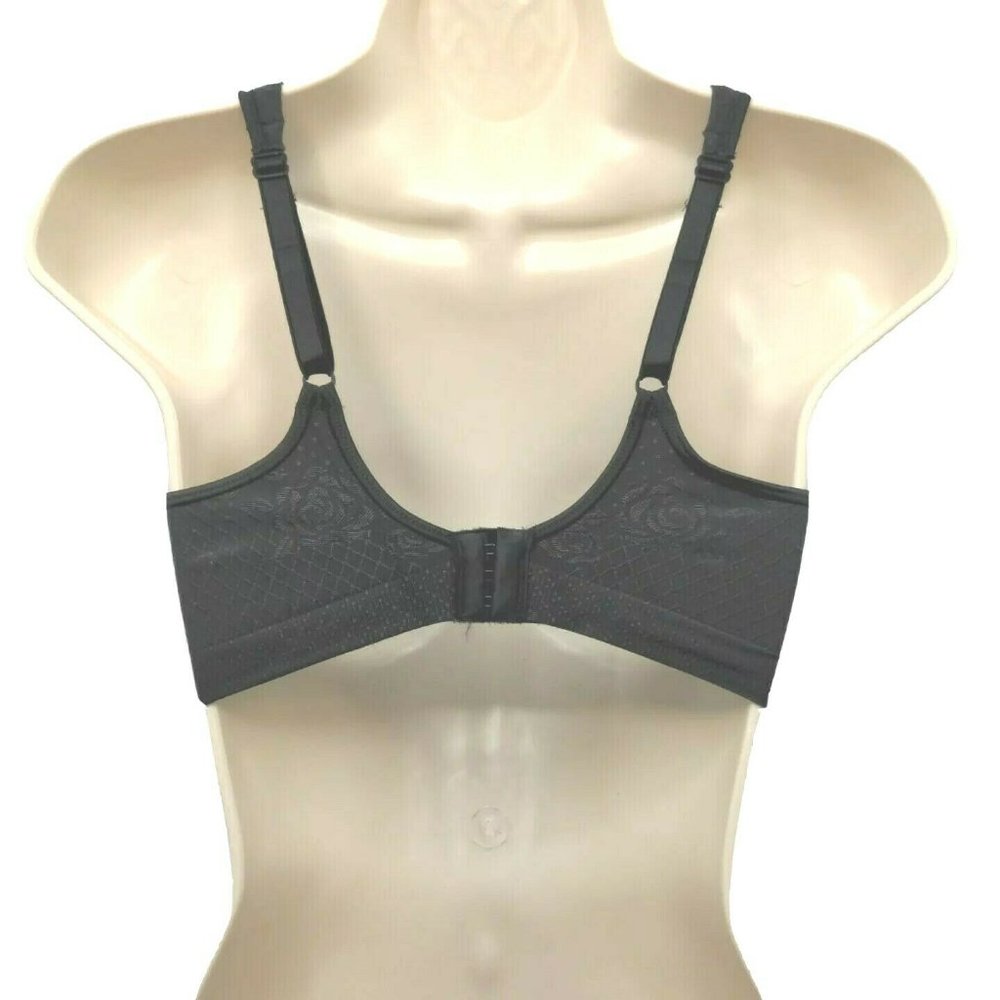 Bali Womens Bra Revolution Foam Underwire Cool Comfort Black Size 34C NEW - Picture 5 of 12